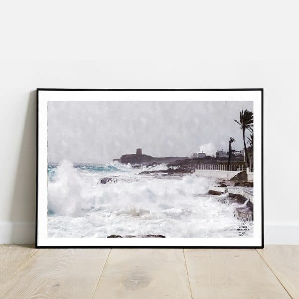 Poster Cala Llonga Living Menorca