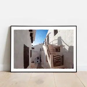 Poster BinibecaLiving Menorca