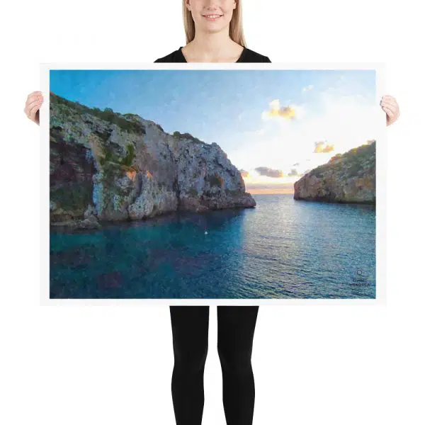 Poster Cales Covas Living Menorca